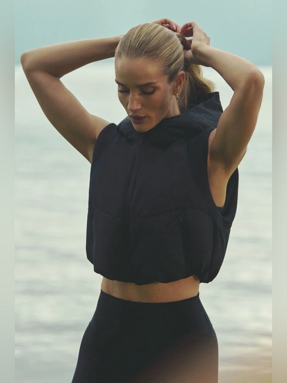 ALO YOGA | ✨NEW✨ Fast Lane Puffer Vest in Black